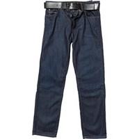 Crosshatch Mens Hitchen Straight Fit Jeans Raw Wash