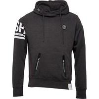 crosshatch mens boost hoody charcoal marl