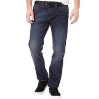 Crosshatch Mens Commodus Jeans Darkwash