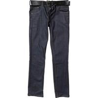 Crosshatch Mens Bolt Jeans Raw