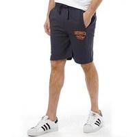 Crosshatch Mens Digs Jersey Shorts Blue Night