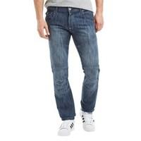 Crosshatch Mens Newport Jeans Stone Wash