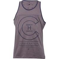 Crosshatch Mens Alfa Vest Light Grey Marl