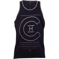 crosshatch mens alfa vest night sky