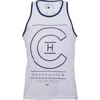 Crosshatch Mens Alfa Vest White