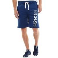 crosshatch mens janter jersey shorts estate blue