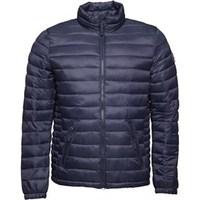 Crosshatch Mens Shepperton Quilted Jacket Total Eclipse