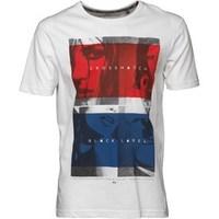 Crosshatch Mens Compliance T-Shirt White