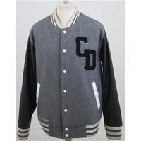 Criminal Damage Clothing, size L, grey jacket