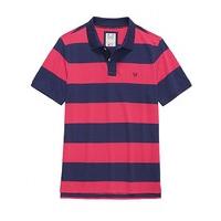 crew stripe pique polo