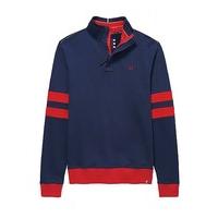 Crew Club Mens Half Zip Sweat