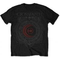 Crossfaith Ornament Mens Black T Shirt: Medium