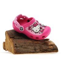 Crocs Girls\' Creative Crocs Hello Kitty Candy Ribbons Clog, Pink