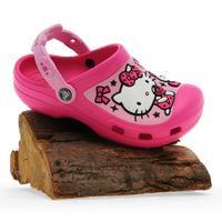 Crocs Girls\' Creative Crocs Hello Kitty Candy Ribbons Clog - Pink, Pink