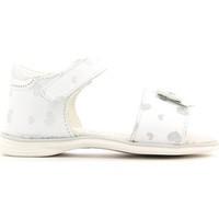 Crazy MK8065B6E.W Sandals Kid Bianco girls\'s Children\'s Sandals in white