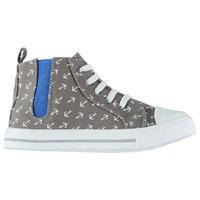 crafted elasticated hi tops unisex child