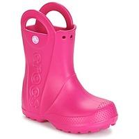 Crocs HANDLE IT RAIN BOOT girls\'s Children\'s Wellington Boots in pink