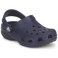 crocs classic girlss childrens clogs shoes in blue