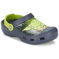 crocs cb star wars yoda clog boyss childrens clogs shoes in blue