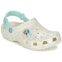 Crocs CLASSIC FROZEN CLOG K girls\'s Children\'s Clogs (Shoes) in white