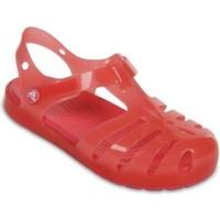 Crocs Isabella Girls Sandals girls\'s Children\'s Sandals in red