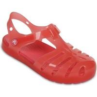 crocs isabella girls sandals girlss childrens sandals in red