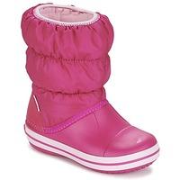 Crocs WINTER PUFF BOOT KIDS girls\'s Children\'s Snow boots in pink