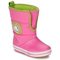 Crocs CROCSLIGHTS GUST BOOT PS boys\'s Children\'s Snow boots in purple