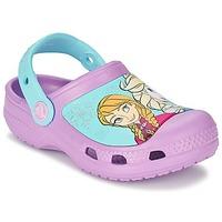 crocs frozen clog girlss childrens clogs shoes in purple