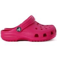 crocs classic clog kid girlss childrens flip flops sandals in pink