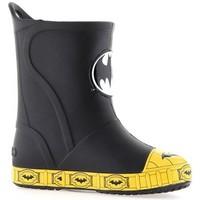 Crocs Bump IT Batman Boot Black girls\'s Children\'s Wellington Boots in yellow
