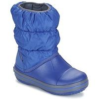 Crocs WINTER PUFF BOOT KIDS girls\'s Children\'s Snow boots in blue