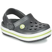 crocs crocband clog kids boyss childrens clogs shoes in grey
