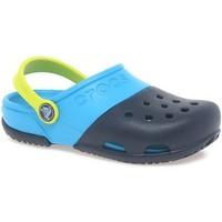 crocs new electro ii kids clogs girlss childrens mules casual shoes in ...