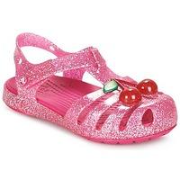 Crocs Crocs Isabella NoveltySandal PS girls\'s Children\'s Sandals in pink