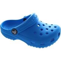 crocs classic clog kids boyss childrens clogs shoes in blue