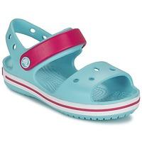 crocs crocband sandal girlss childrens sandals in blue