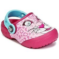 crocs crocs funlab girlss childrens clogs shoes in pink