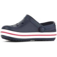 crocs crocband clog k navyred boyss childrens clogs shoes in multicolo ...