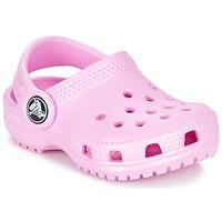 crocs classic clog kids girlss childrens clogs shoes in pink