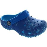 crocs classic graphic clog boyss childrens clogs shoes in blue