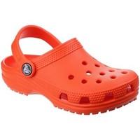 Crocs Classic Kids Clog Sandals girls\'s Children\'s Sandals in orange