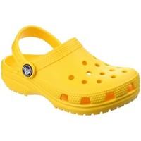 Crocs Classic Kids Clog Sandals girls\'s Children\'s Sandals in yellow