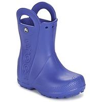 Crocs HANDLE IT RAIN BOOT girls\'s Children\'s Wellington Boots in blue