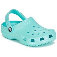 crocs classic clog kids girlss childrens clogs shoes in blue