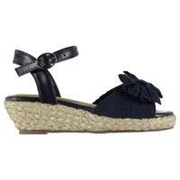 Crafted Broderie Ang Child Girls Sandals