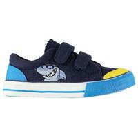 Crafted Embroidered Canvas Trainers Child Boys