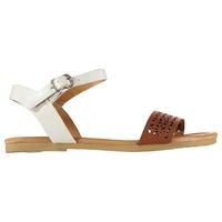 Crafted Laser Detail Sandals Child Girls