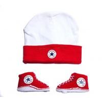 Crib Hat/Bootie Set