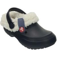 crocs kids classic blitzen ii clog navyoatmeal